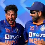 Video: Rohit Sharma is in news again, Mike caught what he said to Kuldeep in the match