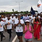 Giving the message of Fit India, this Bollywood actor reached the Statue of Unity from Mumbai by running, covered a distance of 450 km in 8 days