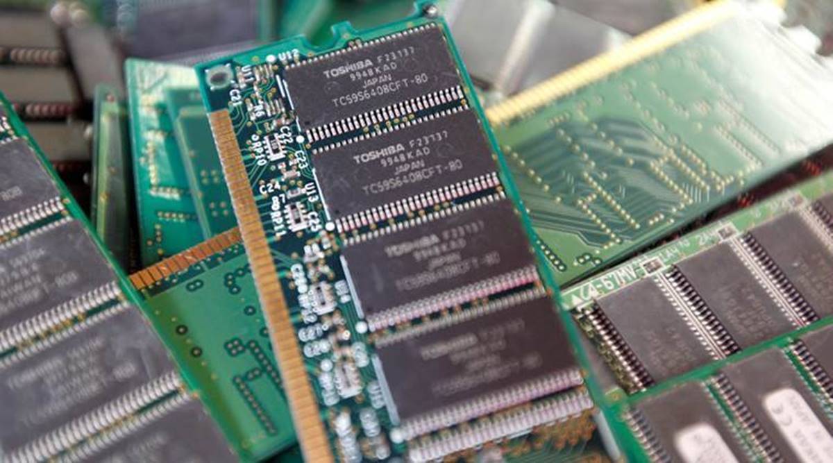 Electronic chip, crisis of chip