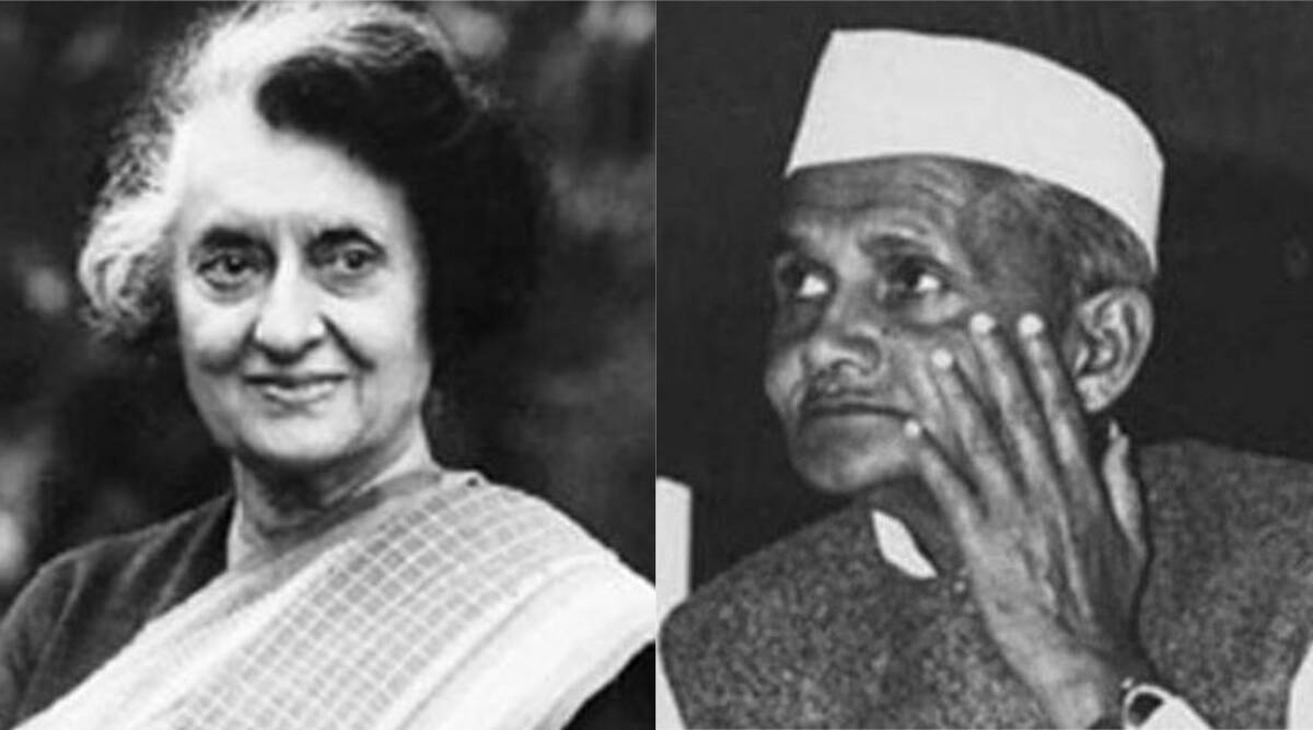 Indira Gandhi, Lal Bahadur Shashtri