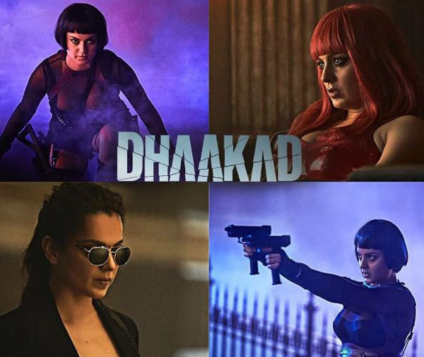 Kangana shares her look from spy thriller 'Dhaakad'