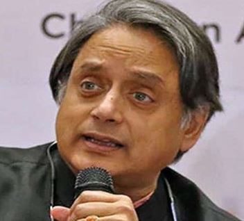 On 100 crore vaccinations, Tharoor said, 'Let's give credit to the government'
