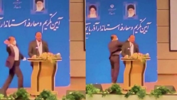 Iran: A male doctor applied the vaccine to his wife, then the man slapped the governor