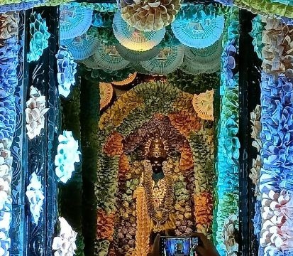 5 crore notes used to decorate this temple in Andhra Pradesh, pictures went viral on social media