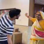 89-year-old grandmother danced fiercely with grandson on the song of Badshah