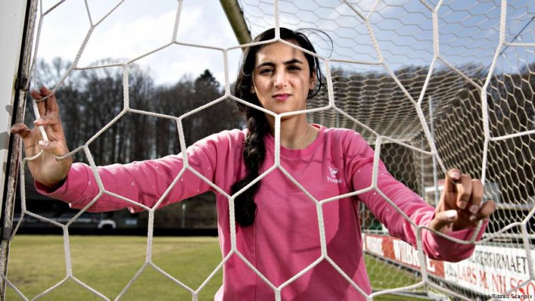 Afghanistan women's football team captain advises her players to burn their T-bets
