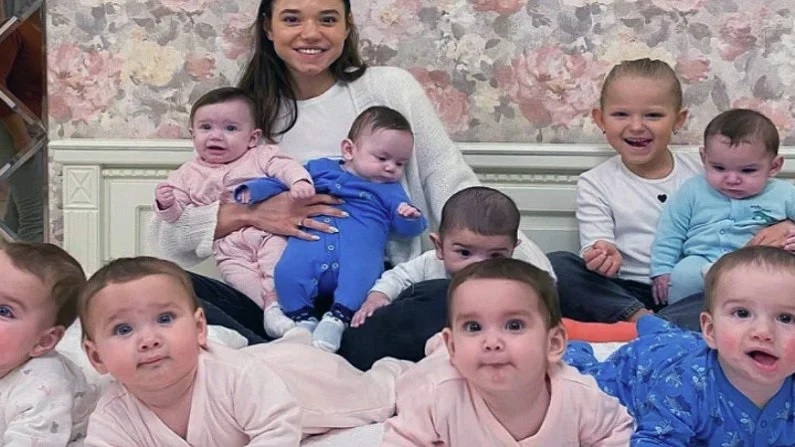 Amazing: This woman, who gave birth to a total of 20 children in a year, wants to become a mother again