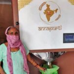 Country's first paddy ATM installed here, 10 kg wheat can be removed in just one minute