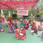 Demand for action against those who cheated women groups