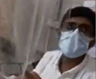 For good treatment, the doctor of the government hospital advised to take the patient to a private hospital, the video went viral
