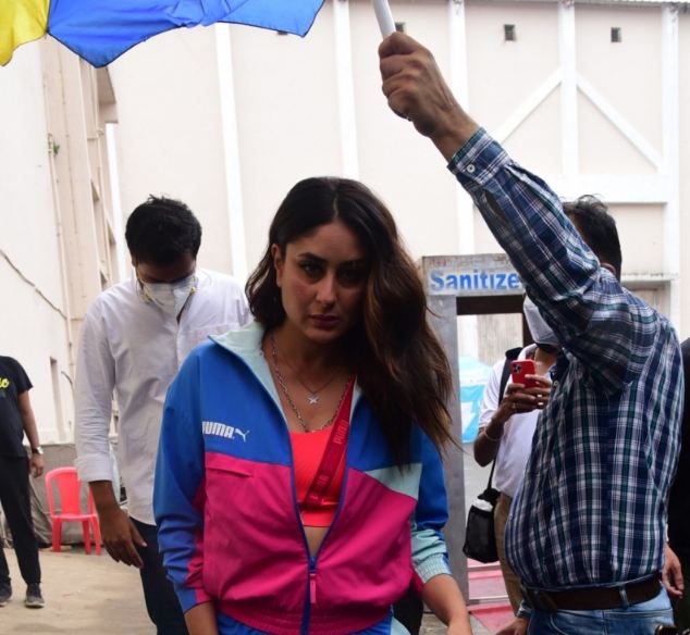Kareena Kapoor Khan was seen in a special sporty style