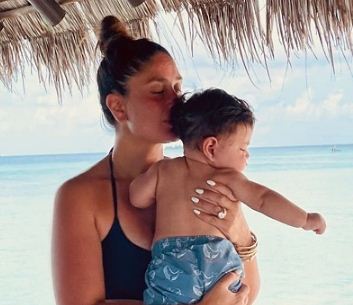 Kareena shares a new picture with younger son Jeh, Alia Bhatt's comment won everyone's heart