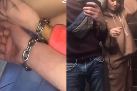 Know why this couple punished themselves for being tied together in handcuffs!