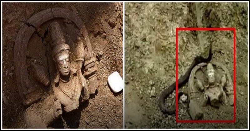 Maharashtra: Suryanarayan's idol found from the ground during excavation, people started worshiping