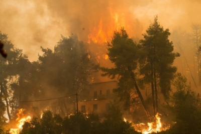 Massive fire in the forest of France, two people died
