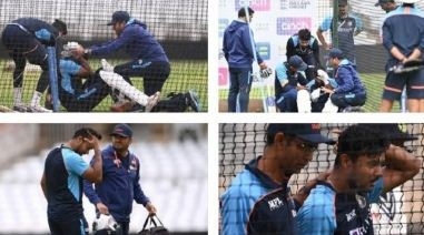 Mayank Agarwal ruled out of first test match due to concussion