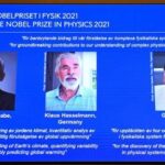 Nobel Prize in Physics awarded to three scientists for climate related discoveries
