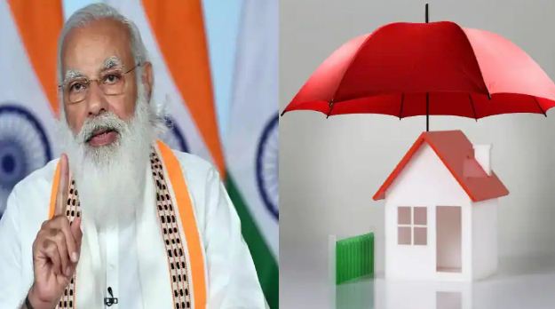Now Modi government will give protection to the houses of the people against flood, earthquake and fire