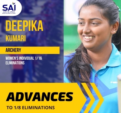 Olympics (Women's Archery): Deepika beat Jennifer in second round