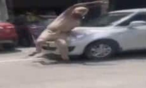 Punjab: The driver ran after trampling the policeman standing at the check post, the video went viral on social media