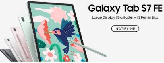 Samsung's new Galaxy Tab S7 FE, Galaxy Tab A7 Lite launched in India