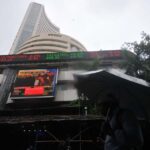 Sensex closed up 100 points amid volatility