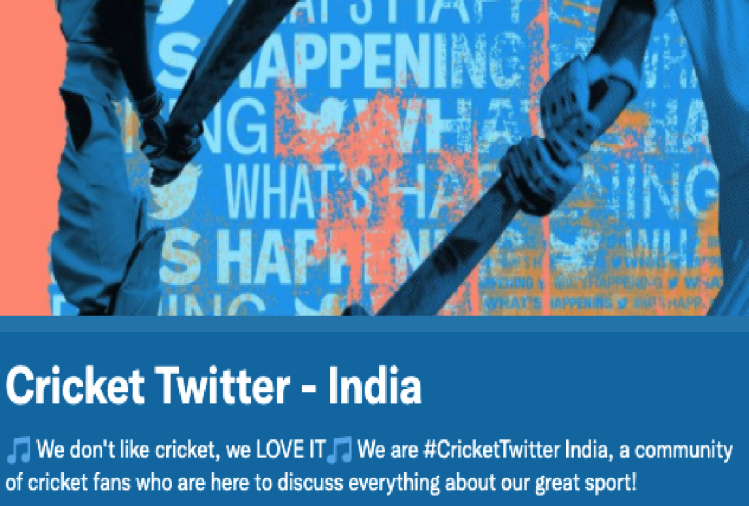 Twitter Cricket Scorecard