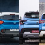 Tata Punch Vs Nissan Magnite Vs Renault Kiger