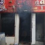 Two including a woman died in a fire at Delhi's Dwarka Hotel