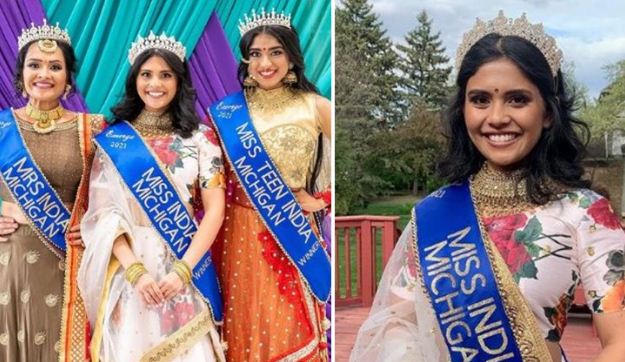 Vaidehi Dongre of Michigan wins 'Miss India USA' title