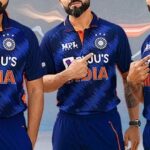 Why are the waves made in Team India's new jersey?