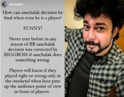 Former contestant of 'Bigg Boss Telugu' raised questions on the operator's decision