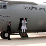 PM arrives in Hercules C-130J aircraft to inaugurate Purvanchal Expressway