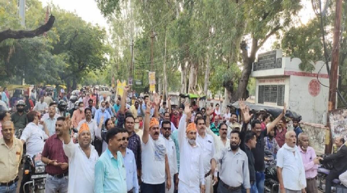 After the withdrawal of agricultural law, the demand for withdrawal of the new pension scheme intensified, the demand arose in the Shankhnad rally