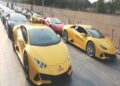 Chandigarh: Due to this reason 50 Lamborghini cars were seen together on the roads, know the full story