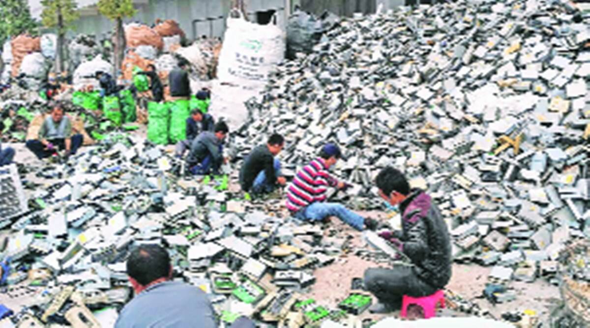 E-waste becoming a threat