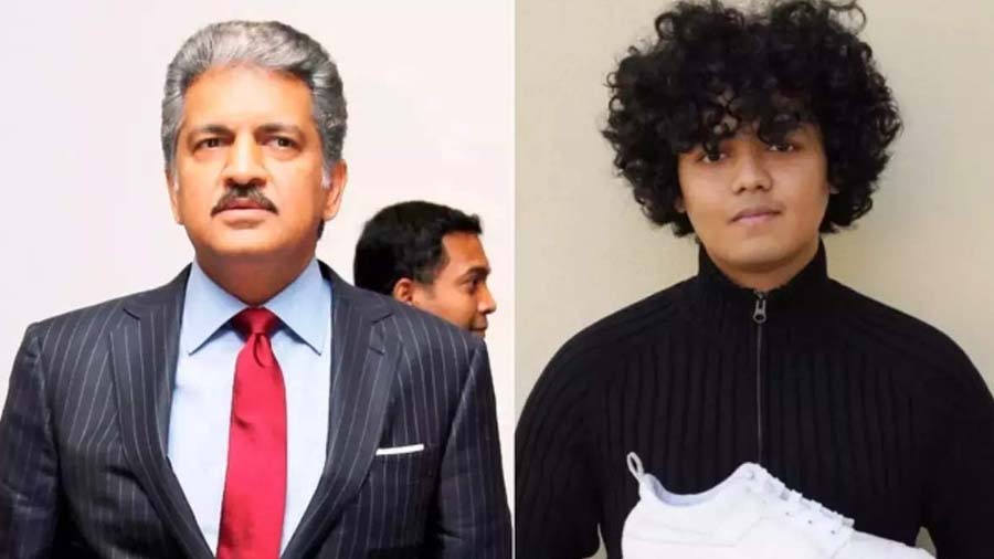 Know why Anand Mahindra is impressed by this young man who makes shoes out of garbage