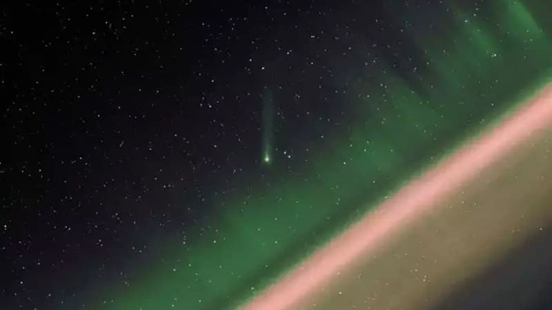 After 70 thousand years, this unique comet was seen again, the telescope of China took the picture