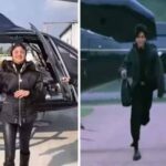 Bollywood: Actress Shilpa Shetty recreates the iconic helicopter scene of 'Kabhi Khushi Kabhie Gham'