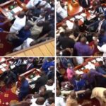Ghana: Parliament became an arena, fierce scuffle broke out, kicked and punched