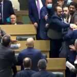 Jordan: Fiercely kicked and punched inside Parliament, video is going viral