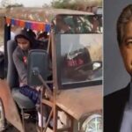 Man made kick-starting jeep, went viral on social media;  Anand Mahindra's big announcement