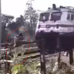 See how the horn of the train worked, life was saved like this!