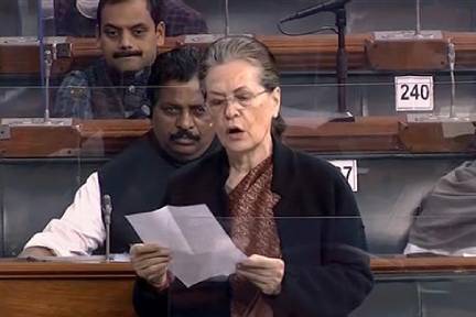Sonia Gandhi seeks apology from government over 'anti-women' passage in CBSE question paper
