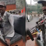 Viral Video: Anand Mahindra was convinced after seeing the handicapped driving without arms and legs