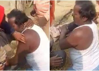 Viral Video: You will be forced to laugh after seeing this man who came to get the vaccine