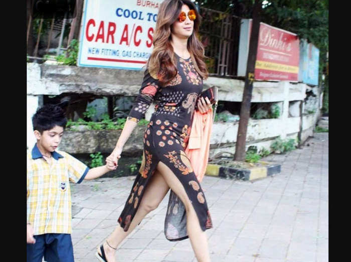 When Shilpa Shetty forgot to wear salwar under kurta, she got trolled fiercely