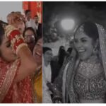 You would not have seen such a farewell;  The bride danced fiercely on the song 'Gaadi Wala Aaya Ghar Se Garbh Nikal'