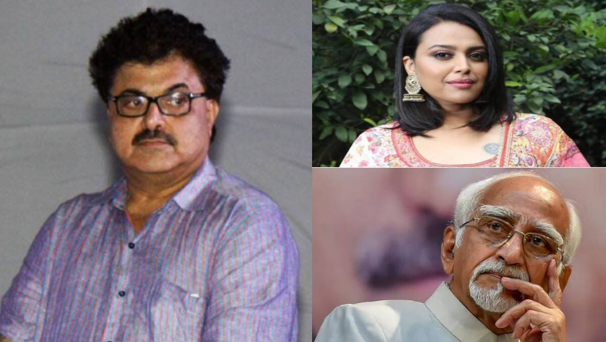 Filmmakers furious at Swara Bhaskar and Hamid Ansari, told both of them part of terrorist organization