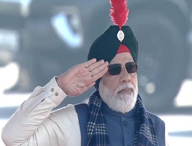 Modi's unique style was seen in NCC parade, discussion on social media